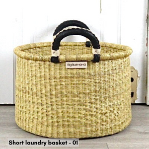 Open image in slideshow, Big Blue Moma - Short Laundry Basket  (Supernatural)
