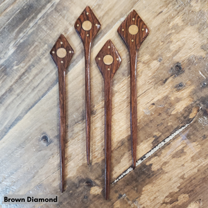 Open image in slideshow, Wood Shawl Sticks
