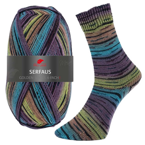 Open image in slideshow, Serfaus 4-ply Sock
