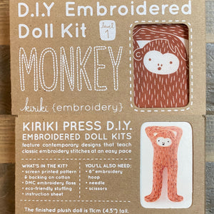 D.I.Y. Embroidered Doll Kit