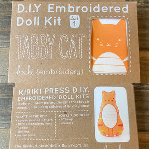 D.I.Y. Embroidered Doll Kit