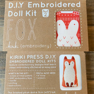 D.I.Y. Embroidered Doll Kit