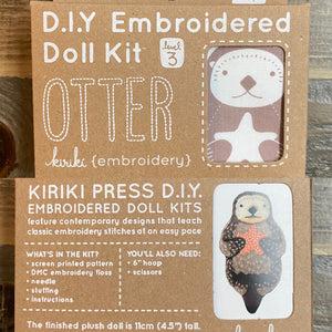 D.I.Y. Embroidered Doll Kit