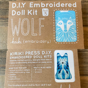 D.I.Y. Embroidered Doll Kit