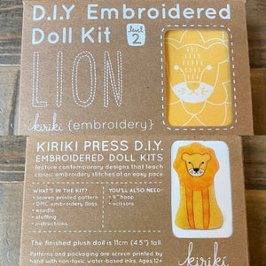 D.I.Y. Embroidered Doll Kit