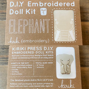 D.I.Y. Embroidered Doll Kit