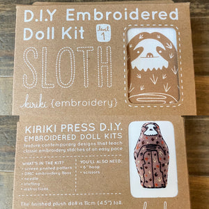 D.I.Y. Embroidered Doll Kit