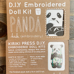 D.I.Y. Embroidered Doll Kit