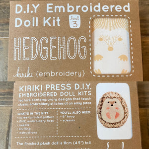 D.I.Y. Embroidered Doll Kit