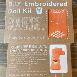 D.I.Y. Embroidered Doll Kit