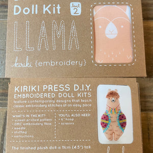 D.I.Y. Embroidered Doll Kit