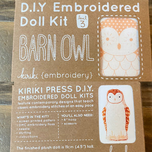 D.I.Y. Embroidered Doll Kit