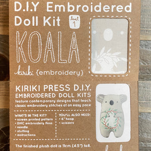 D.I.Y. Embroidered Doll Kit